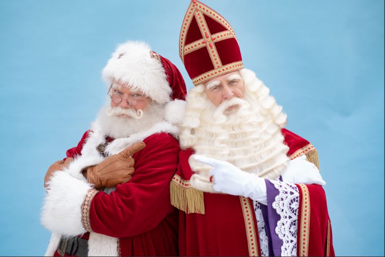 Sinterklaas en Kerstman 1